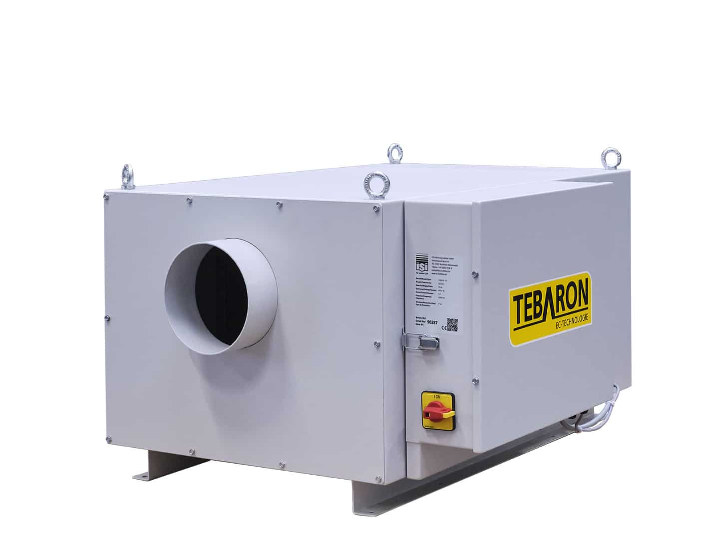 ELBARON® elektrostatisches Luftfiltergerät zur Abscheidung von Öl- und Emulsionsnebel und Rauch