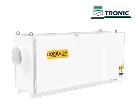 COBARON 11TR | 12TR | 13 TR | Application: Emulsion mist | Filtering method: mechanical | Machine workspace size: medium | Extraction capacity: 980 m³/h